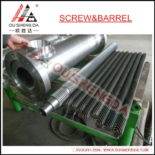 Planetary screw barrel for PVC recycling extruder machine PIPE PROFILE FOAM SHEET GRANULATOR PELLETIZER Keruit COLMONOY Stellite